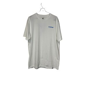 Bird Dogs Mens T-Shirt Bird Logo Graphic Tee Short Sleeve Crewneck White‎ Large